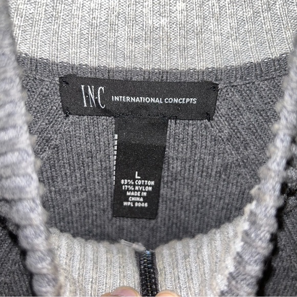 💙INC Zip-Up Sweater - Picture 2 of 4